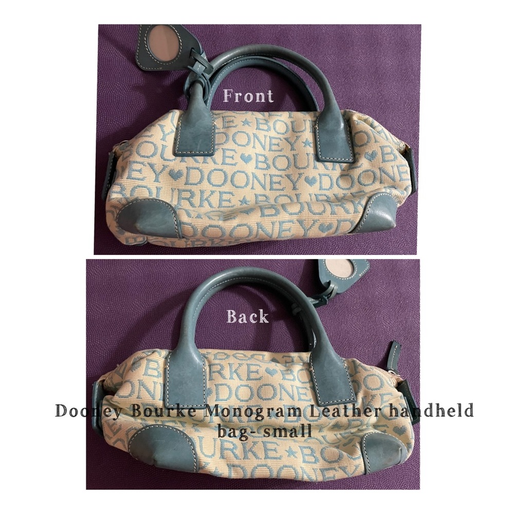Dooney Bourke Monogram Leather Handheld bag - small